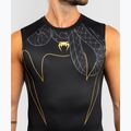 Men's rashguard Venum Serpenti Rashguards Sleeveless black/silver/gold 5