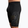 Men's training shorts Venum Serpenti Vale Tudo black/silver/gold 7