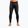 Men's training leggings Venum Serpenti Spats black/silver/gold