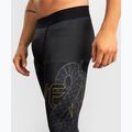 Men's training leggings Venum Serpenti Spats black/silver/gold 6
