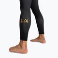 Men's training leggings Venum Serpenti Spats black/silver/gold 8