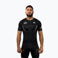 Men's training T-shirt Venum X WOW FC Rashguards black/silver grey