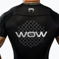 Men's training T-shirt Venum X WOW FC Rashguards black/silver grey 8