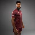 Men's training T-shirt Venum X Ares 2.0 Dry Tech burgundy 4