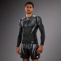 Men's longsleeve rashguard Venum Adrenaline Rashguard black/silver grey 3