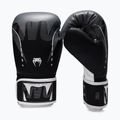 Boxing gloves Venum Adrenaline Boxing black/silver grey