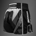 Men's training shorts Venum Adrenaline Muay Thai black/silver grey 4
