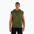 Men's sweatshirt Venum Muay Thai VT Sleeveless Hoodie military green