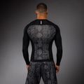 Men's longsleeve rashguard Venum G-Fit Scales Rashguard black/charcoal grey 2