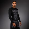 Men's longsleeve rashguard Venum G-Fit Scales Rashguard black/charcoal grey 3