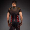 Men's rashguard Venum Quetzal Fury Rashguard black/fury red/tangerine 2