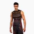 Men's rashguard Venum Quetzal Fury Sleeveless Rashguard black/fury red/tangerine