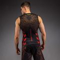 Men's rashguard Venum Quetzal Fury Sleeveless Rashguard black/fury red/tangerine 2