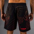Men's training shorts Venum Quetzal Fury Training black/fury red/tangerine 5
