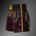 Men's training shorts Venum Quetzal Fury Muay Thai black/fury red/tangerine 3