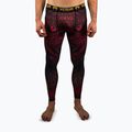 Men's training leggings Venum Quetzal Fury black/fury red/tangerine