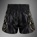 Men's training shorts Venum VTC Flames Muay Thai black/gold 2