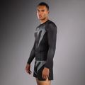 Men's longsleeve rashguard Venum No Gi Rashguards black/silver grey 4
