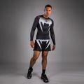 Men's longsleeve rashguard Venum No Gi Rashguards black/white 2