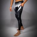 Men's training leggings Venum No Gi Spats black/white 4
