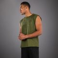 Men's T-shirt Venum Boxing VT Sleeveless military green 4