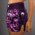 Women's training shorts Venum Iris Muay Thai plum/pink 4