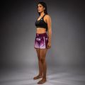 Women's training shorts Venum Iris Muay Thai plum/white 5