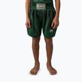 Children's training shorts Venum Attack Kids Boxing forest green/off white