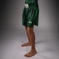 Children's training shorts Venum Attack Kids Boxing forest green/off white 4