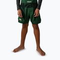 Children's training shorts Venum Attack Kids Fightshorts forest green/off white
