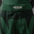 Children's training shorts Venum Attack Kids Fightshorts forest green/off white 6