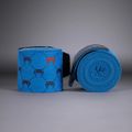 Boxing hand wraps Venum Monogram Hand Wraps Advanced 400 cm blue 2