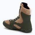 Men's boxing shoes Venum Contender Boxing military green/sand 3