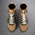 Men's boxing shoes Venum Contender Boxing military green/sand 10