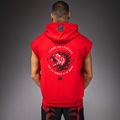 Men's sweatshirt Venum x Mike Tyson Tiger Sleeveless Hoodie intense red/deep black 3