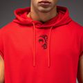 Men's sweatshirt Venum x Mike Tyson Tiger Sleeveless Hoodie intense red/deep black 5