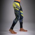 Men's training leggings Venum x TEKKEN 8 King Spats black/yellow 3