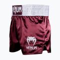 Men's training shorts Venum Classic Muay Thai burgundy 4