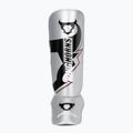 Shin and foot guards Venum Ringhorns Charger Shin silver/black 4