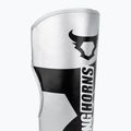 Shin and foot guards Venum Ringhorns Charger Shin silver/black 6