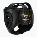 Boxing headguard Venum Ringhorns Charger Headgear black/gold 3