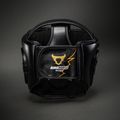 Boxing headguard Venum Ringhorns Charger Headgear black/gold 3