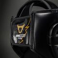 Boxing headguard Venum Ringhorns Charger Headgear black/gold 5