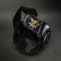 Boxing headguard Venum Ringhorns Charger Headgear black/gold 6