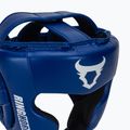 Boxing headguard Venum Ringhorns Charger Headgear navy blue/red 4
