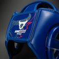 Boxing headguard Venum Ringhorns Charger Headgear navy blue/red 5