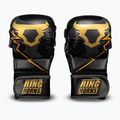 Sparring gloves Venum Ringhorns Charger black/gold 2
