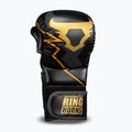 Sparring gloves Venum Ringhorns Charger black/gold 3