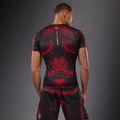 Men's rashguard Venum Matupa Short Sleeve black/red/silver 2