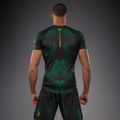 Men's rashguard Venum Matupa Short Sleeve black/green/gold 2